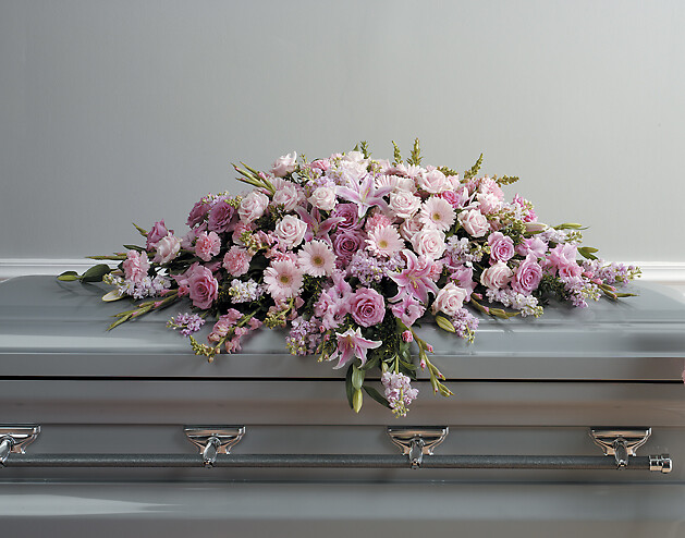 Pink Full Casket Spray