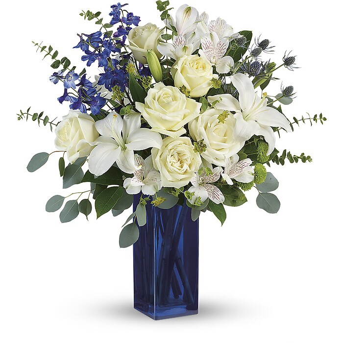 Calming Cobalt Bouquet