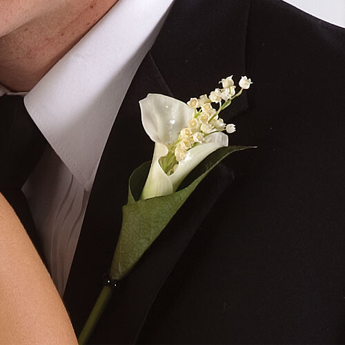 Calla Lily Boutonniere