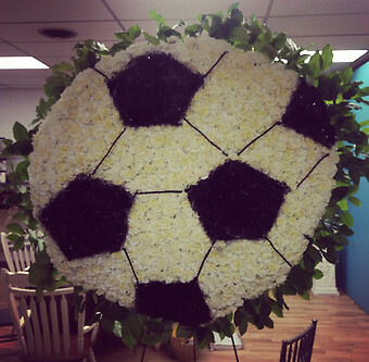 Large Soccer Tribute