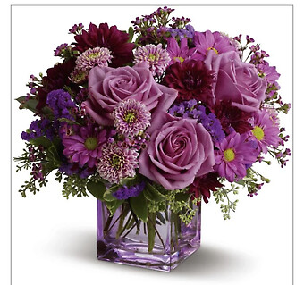 Purple Love Vase